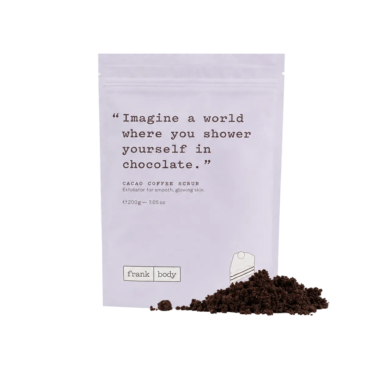 Frank Body Cacao Coffee Scrub 200g